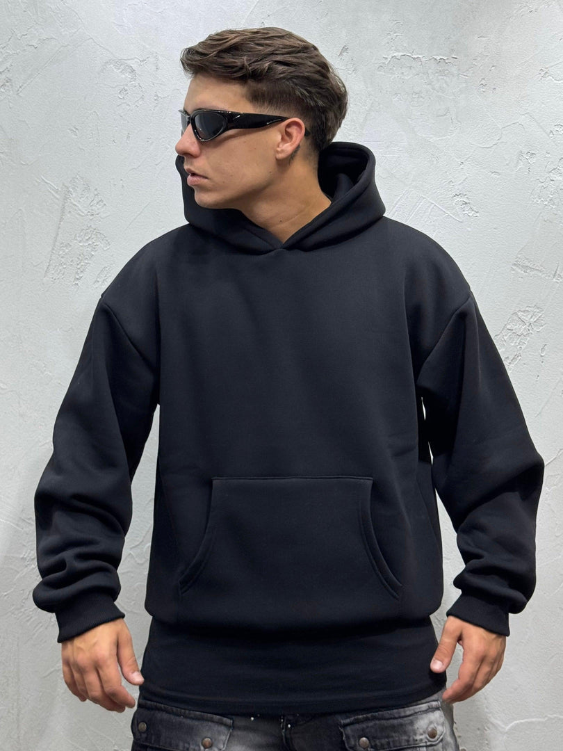 HOODIE BOXY FIT BLACK