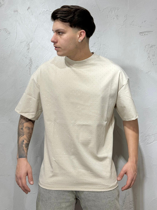 DIAMOND BEIGE T-SHIRT