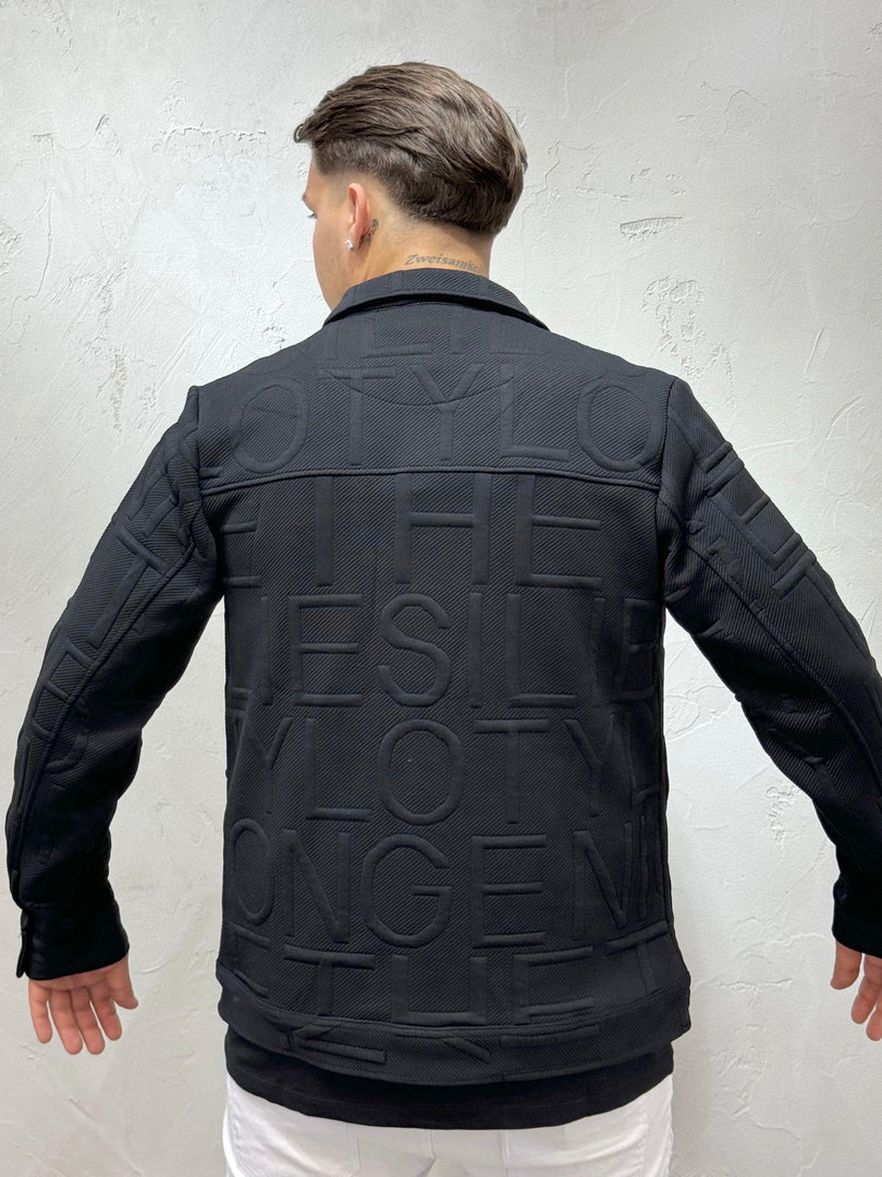 JACKET SU BASE LV BLACK