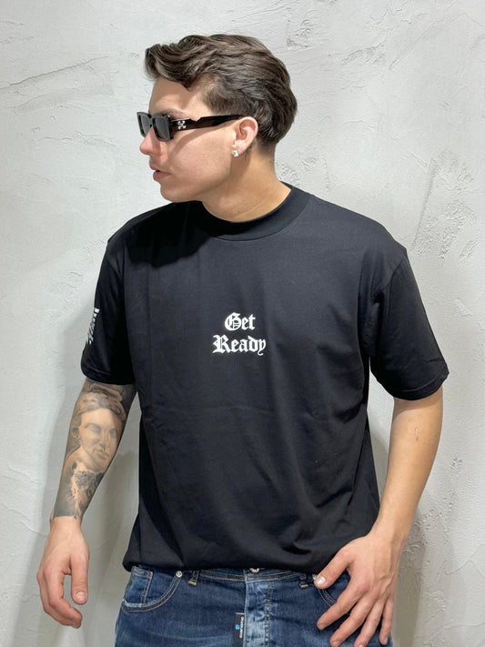 T-SHIRT GET READY BY CNTC BLACK