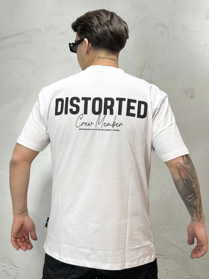 DISTORTED T-SHIRT BY CNTC WHITE