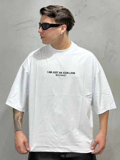 T-SHIRTY ICON LIVIN WHITE