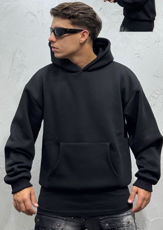 HOODIE BOXY FIT BLACK