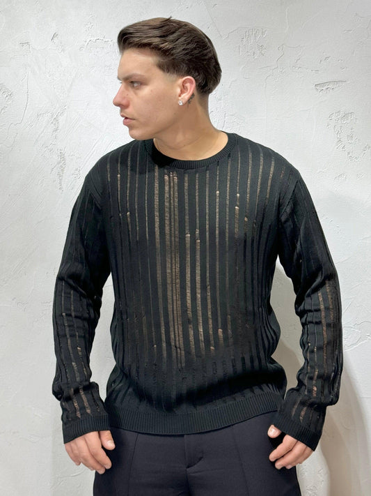 MAGLIONCINO IN FILO BY CNTC BLACK