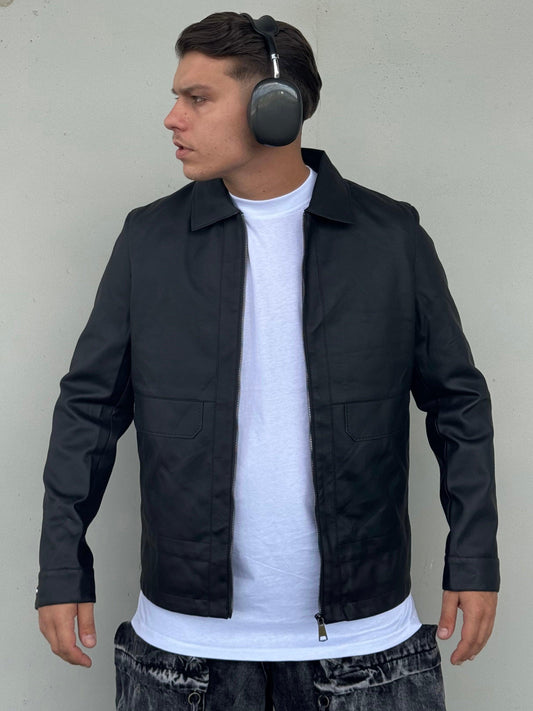 JACKET ECOPELLE BLACK
