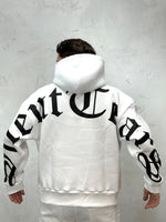 Load image into Gallery viewer, HOODIE BOXY FIT GEARS WHITE
