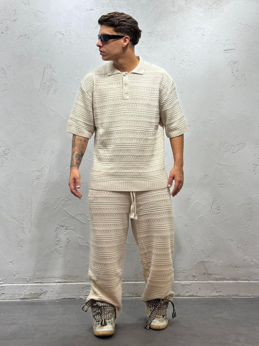 COORDSET POLO BY PASSION BEIGE