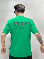 Load image into Gallery viewer, T-SHIRT DISTORTED BY CNTC GREEN
